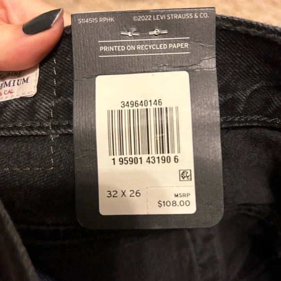 NWT Levi’s Wedgie Jeans - Picture 6 of 6